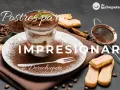 Delicioso tiramisú en vaso, rodeado de ingredientes para postres fáciles. ¡Perfecto para impresionar!