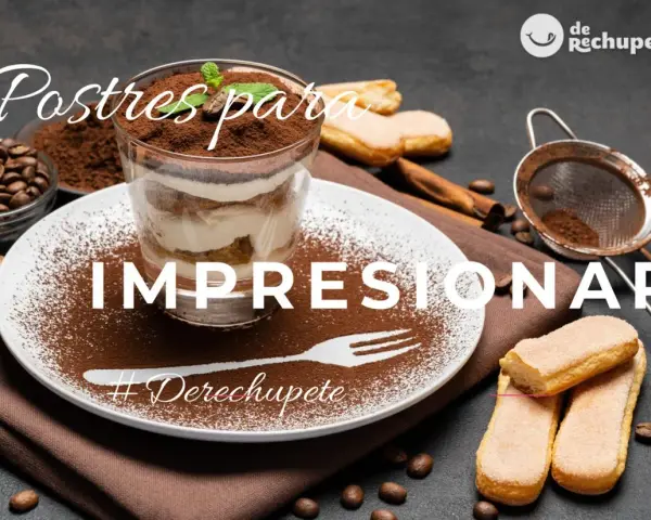 Delicioso tiramisú en vaso, rodeado de ingredientes para postres fáciles. ¡Perfecto para impresionar!
